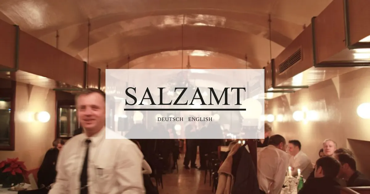 Salzamt — hundefreundliches Restaurant in Wien