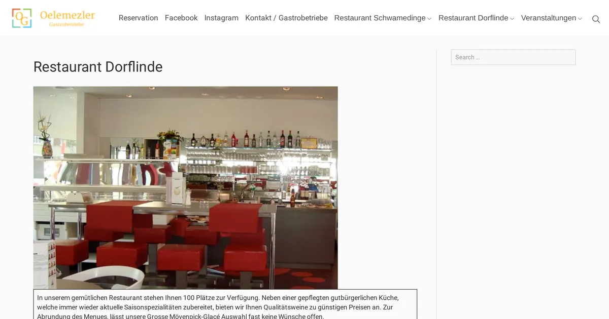 Restaurant Dorflinde