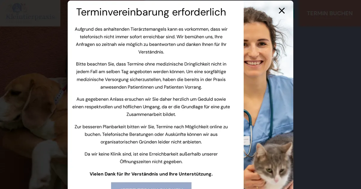 Kleintierpraxis Schell — Tierarzt in Graz