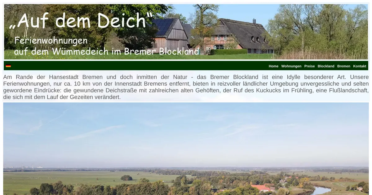 Auf dem Deich