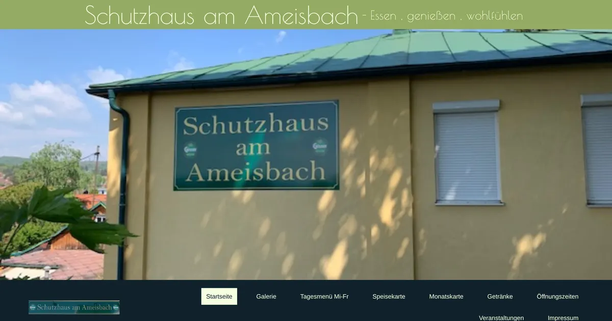 Schutzhaus Am Ameisbach — hundefreundliches Restaurant in Wien, mit Außenbereich