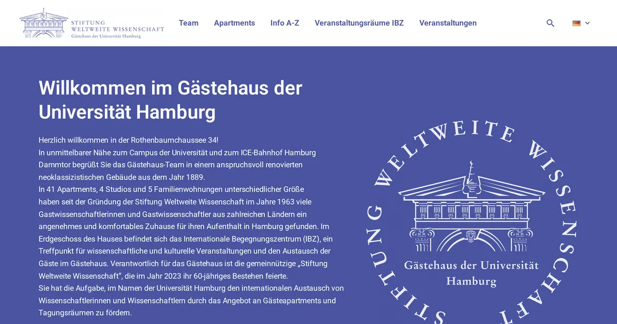 Gästehaus der Universität Hamburg