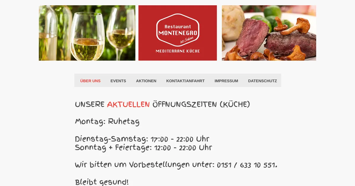 Montenegro bei Sabina