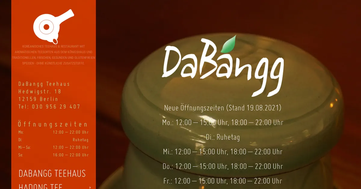 DaBangg Teehaus