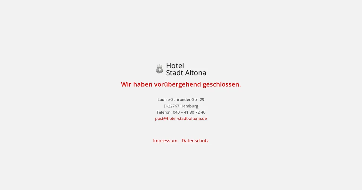 Hotel Stadt Altona