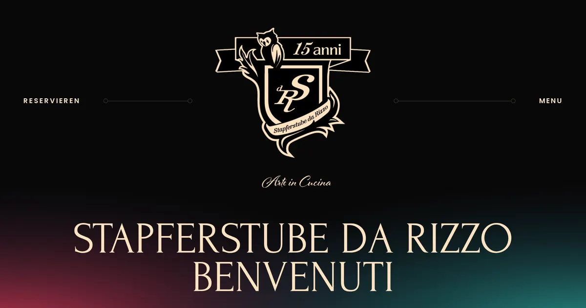 Stapferstube da Rizzo