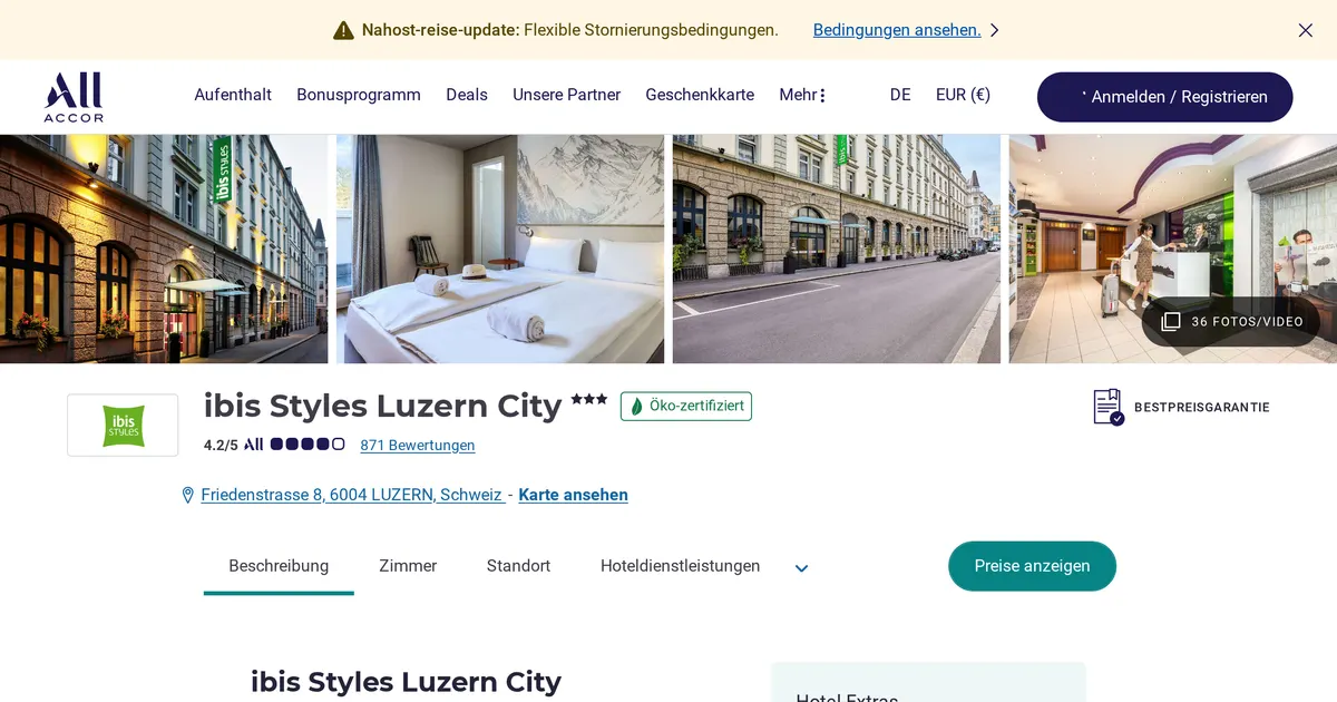 Ibis Styles Luzern City