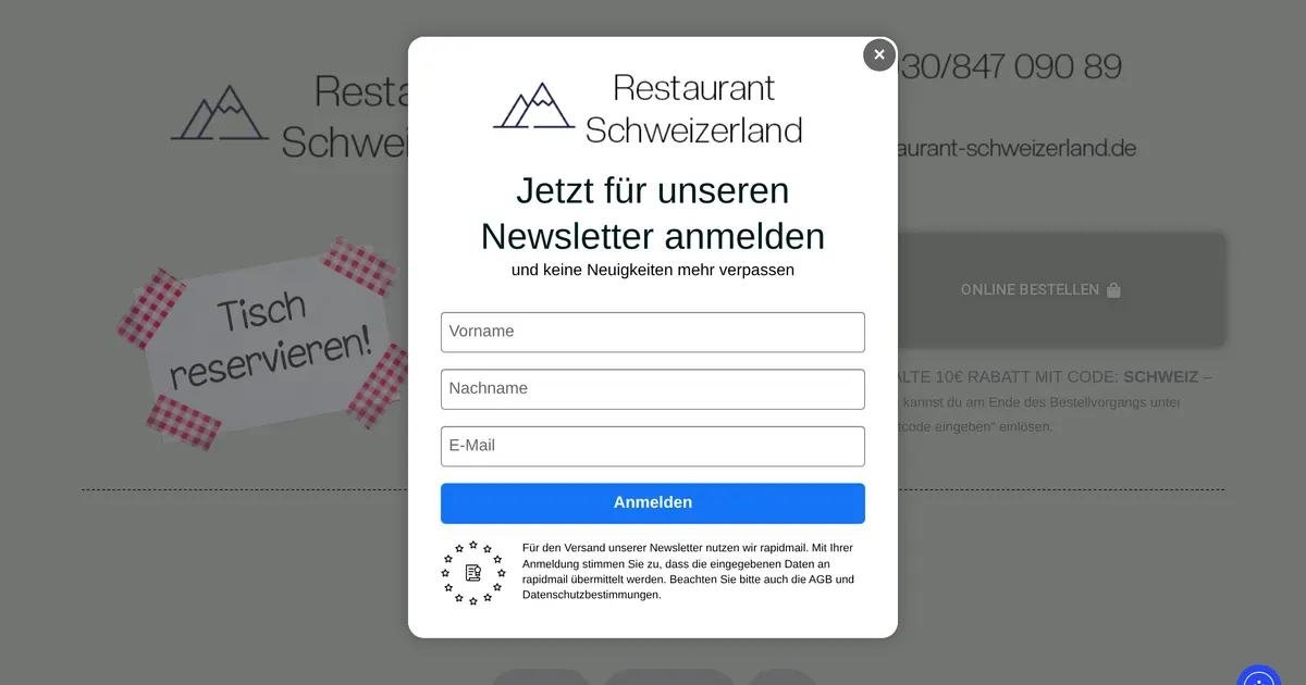 Restaurant Schweizerland
