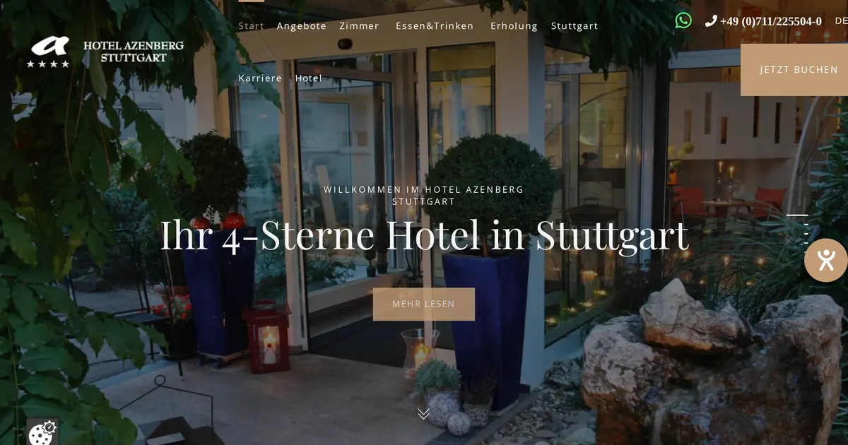Hotel Azenberg — hundefreundliches Hotel in Stuttgart